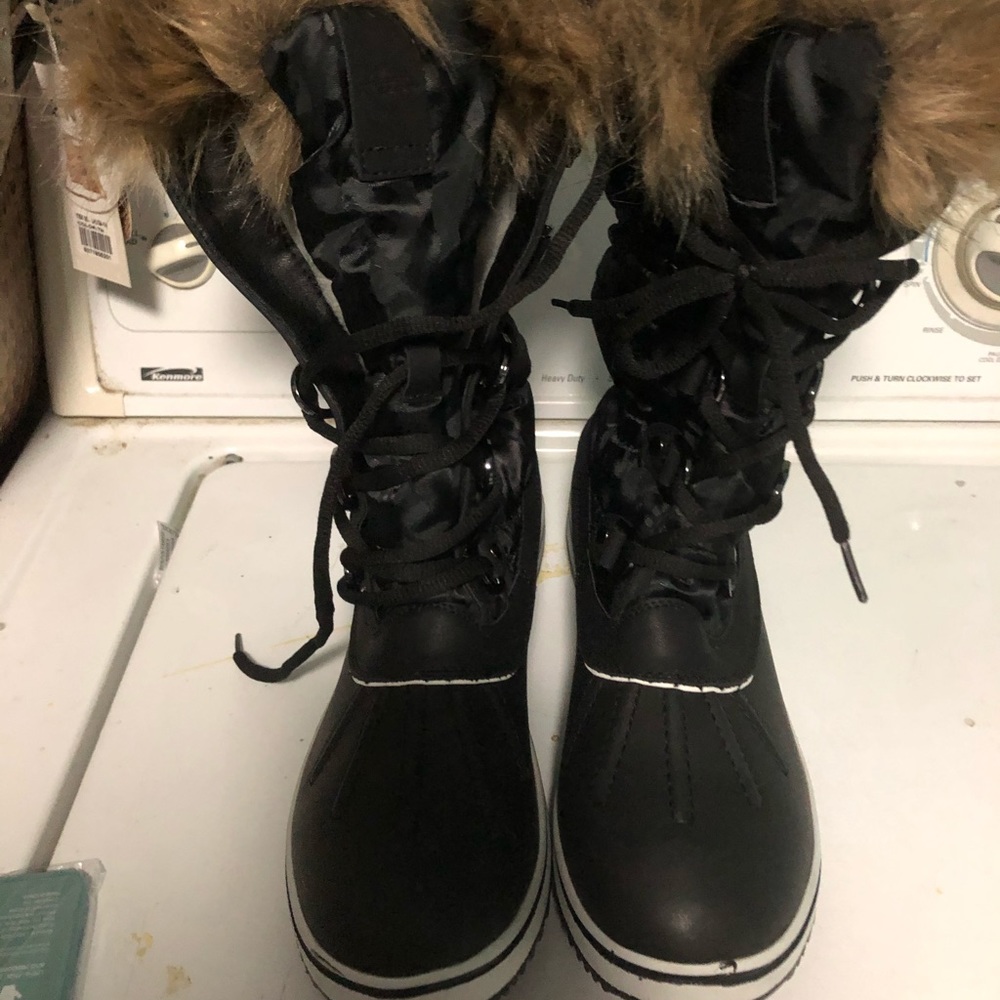 Aleather shoes boots
